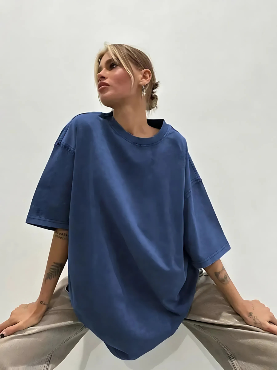 Cotton Relaxed Oversized T-Shirt